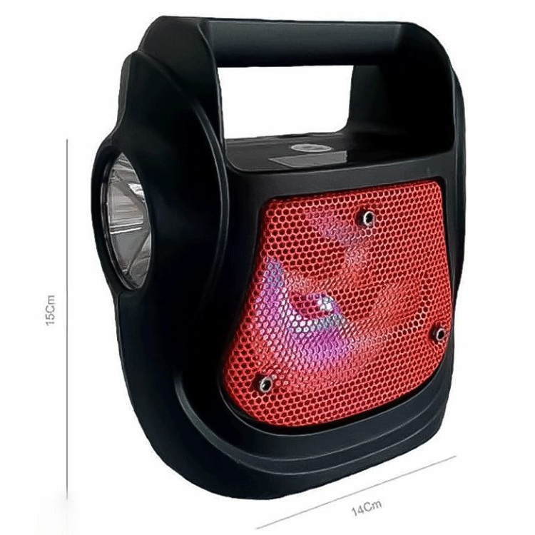 اسپیکر بلوتوث شارژی چراغ قوه دار GTS-1533